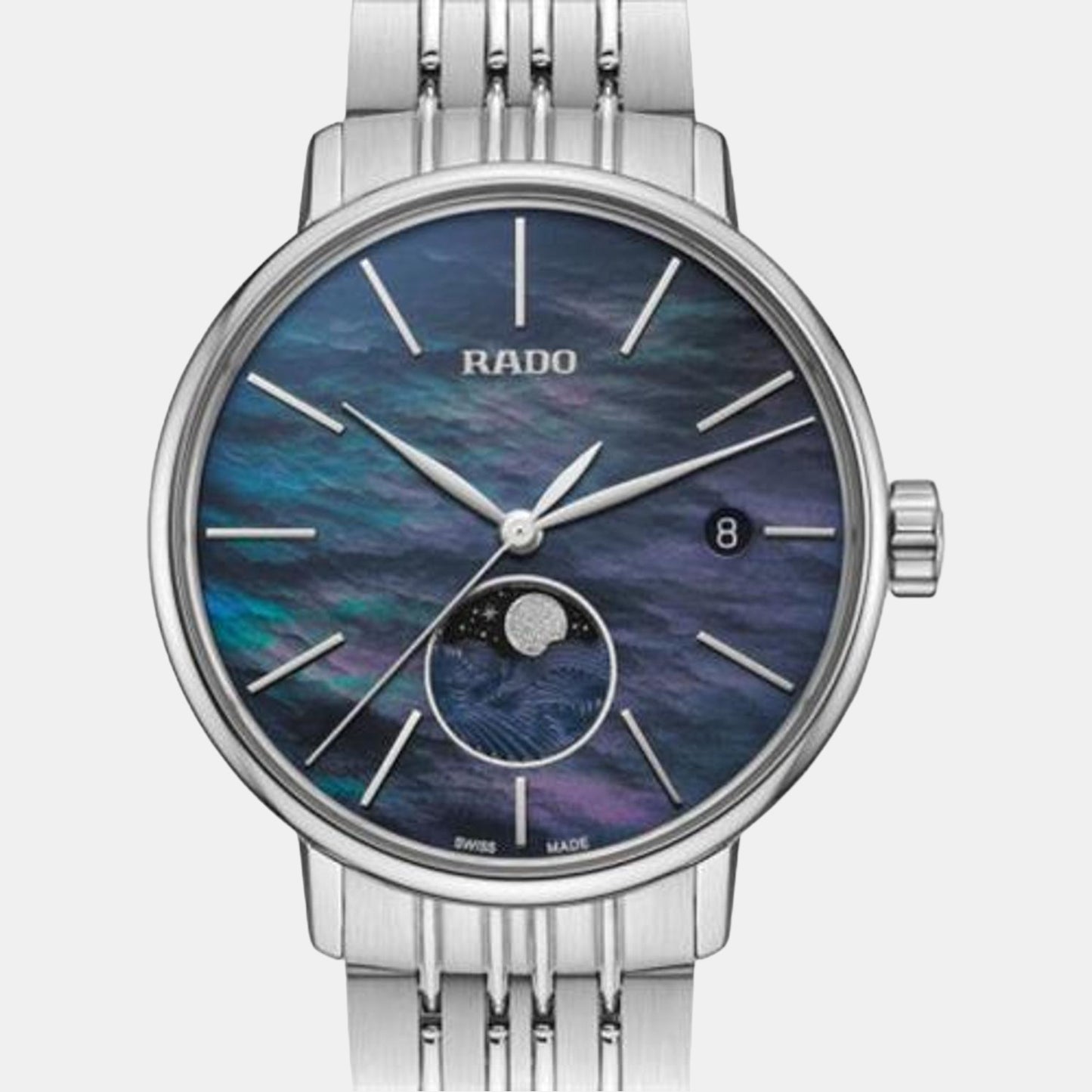 rado-stainless-steel-blue-analog-female-watch-r22883913