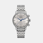 Rado Round Silver Chronograph watch