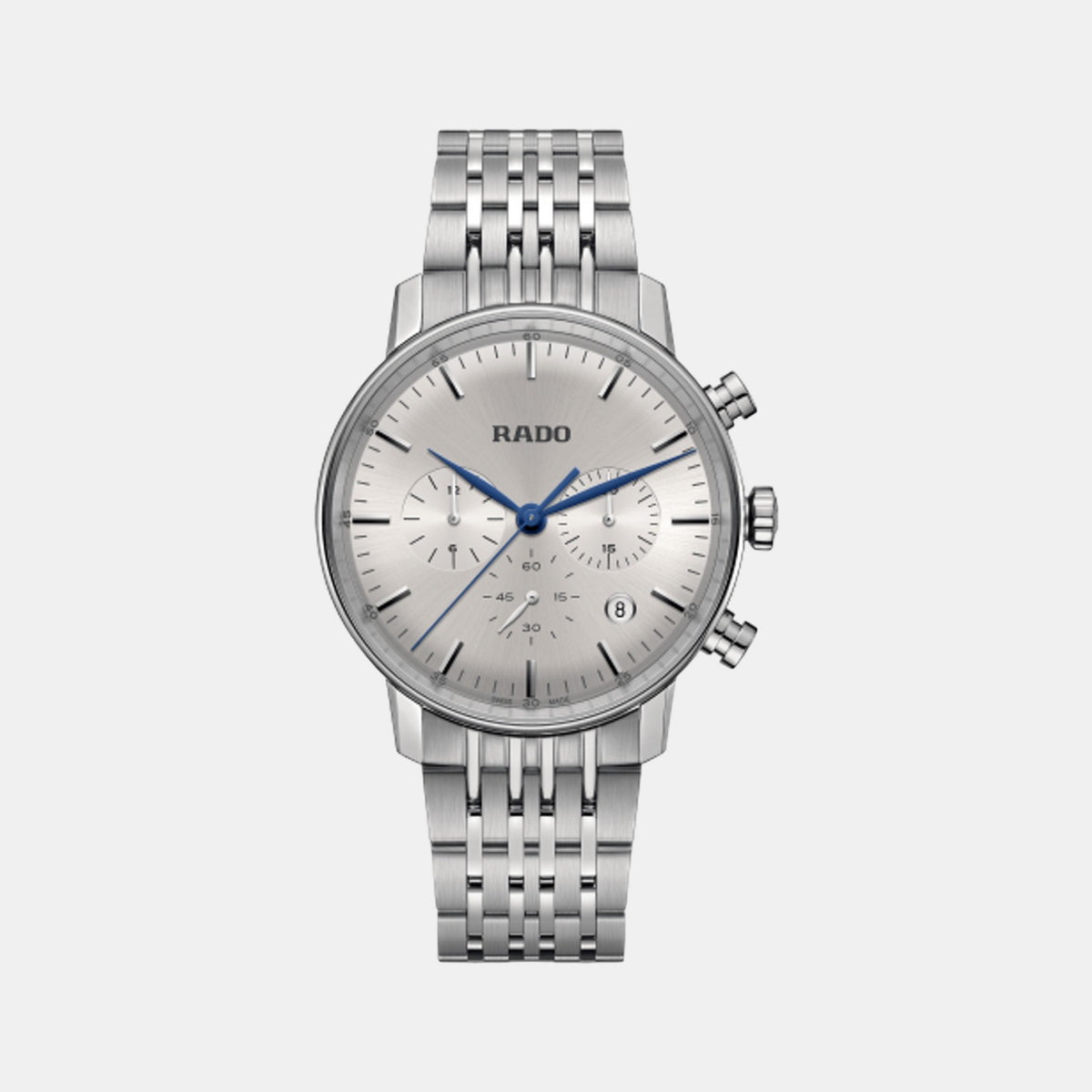 Rado Round Silver Chronograph watch