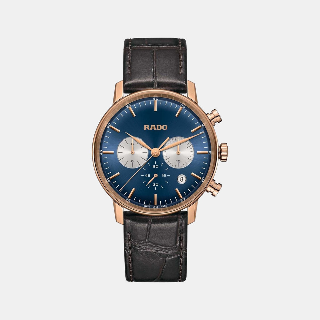 Rado Round Blue Chronograph watch