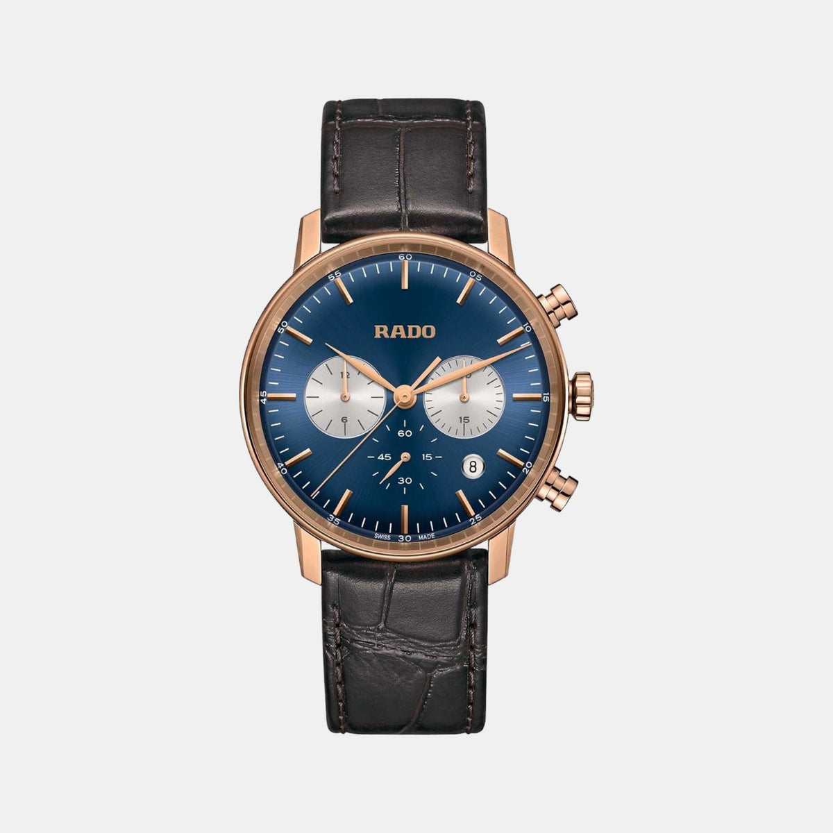 Rado Round Blue Chronograph watch