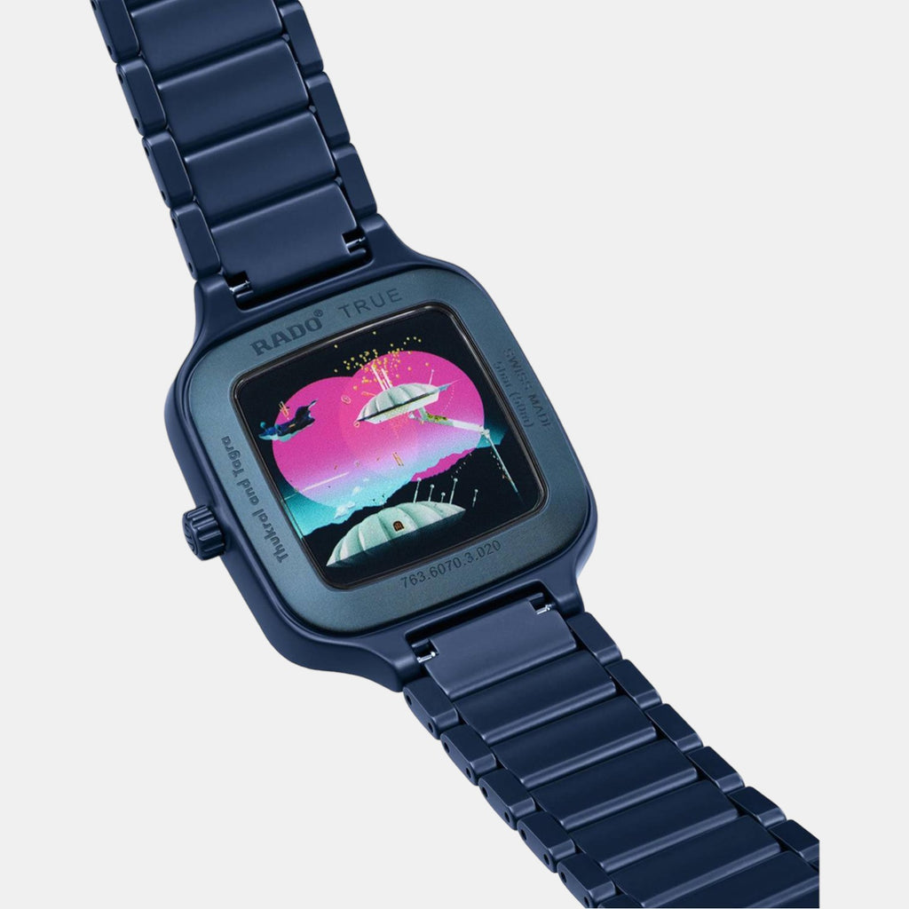 Rado Stainless Steel Blue watch