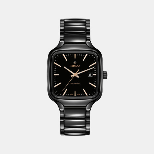 rado-ceramic-black-analog-unisex-adult-watch-r27078162