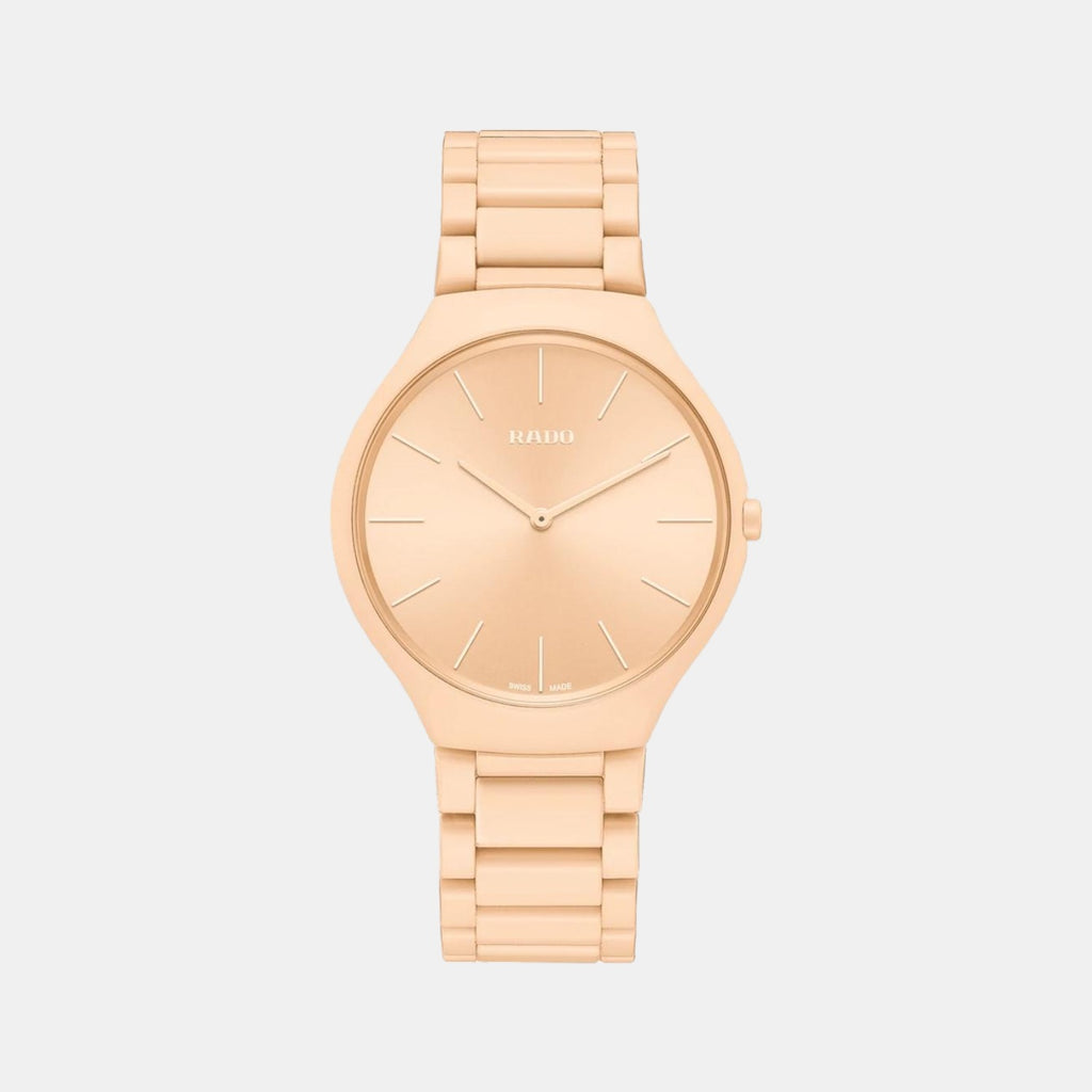 Rado Round Pale Sienna Analog watch