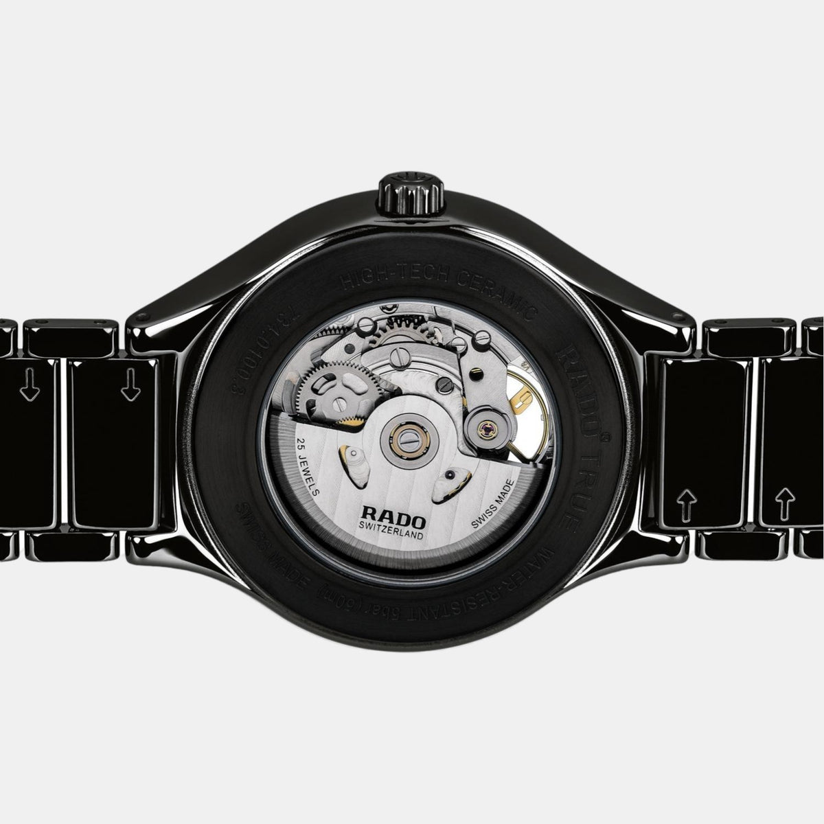 Rado Unisex Round Black watch
