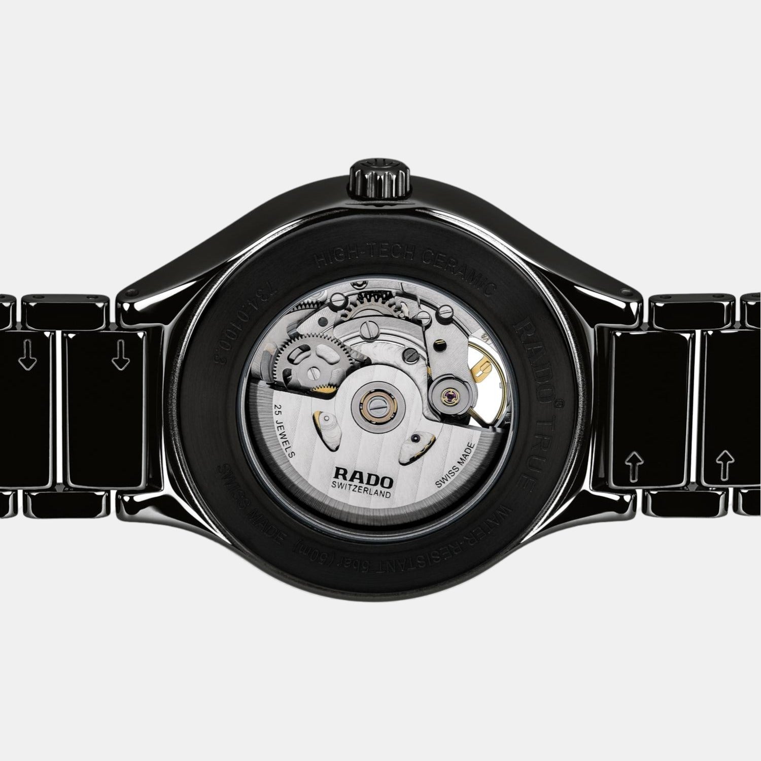 Rado Unisex Round Black watch