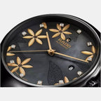 Rado Women Round Black watch