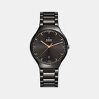 Rado Round Black Analog watch