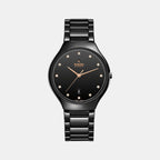 Rado Round Black Analog watch
