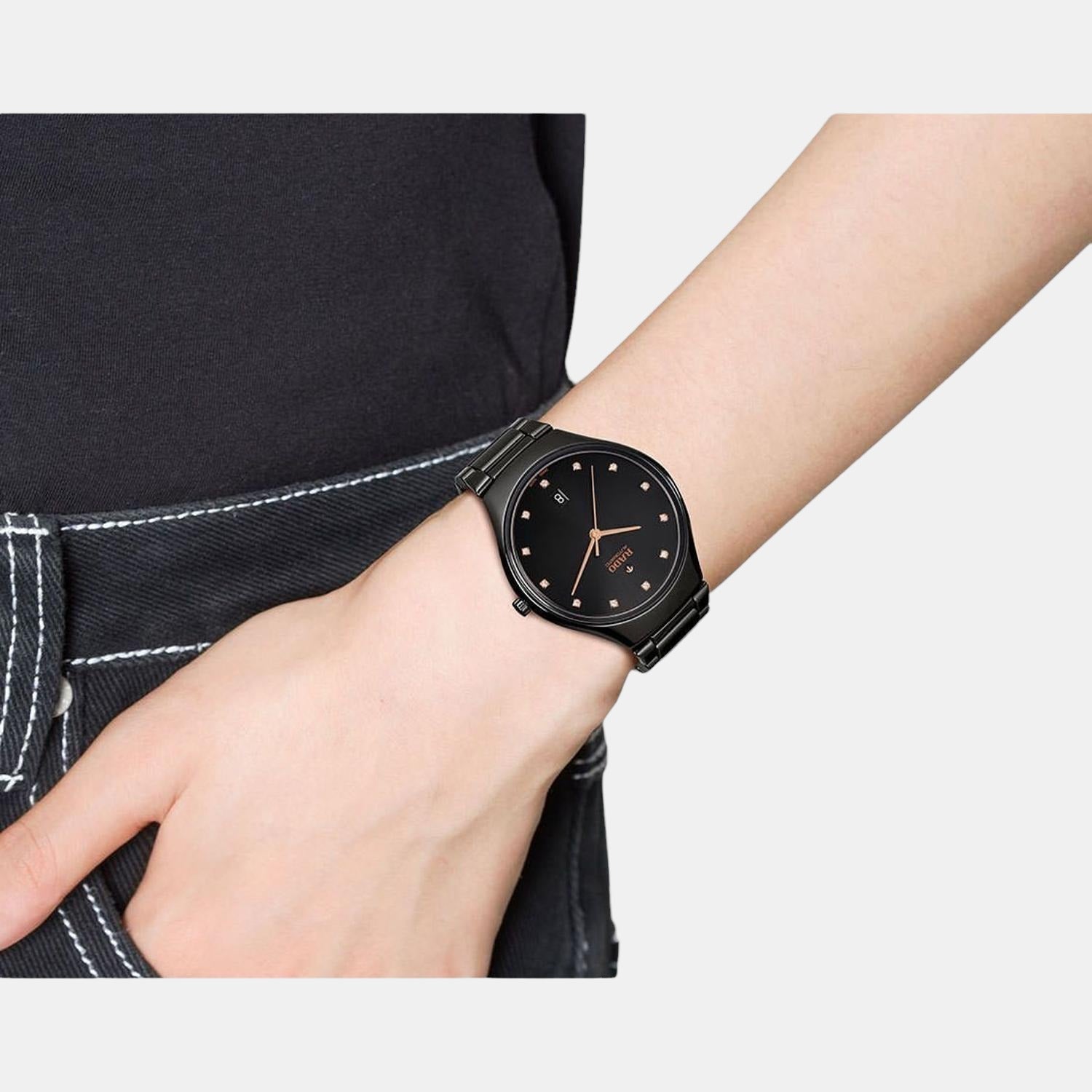 Rado Stainless Steel Round watch