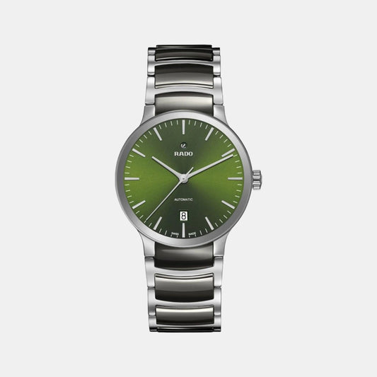 rado-stainless-steel-green-analog-male-watch-r30010312
