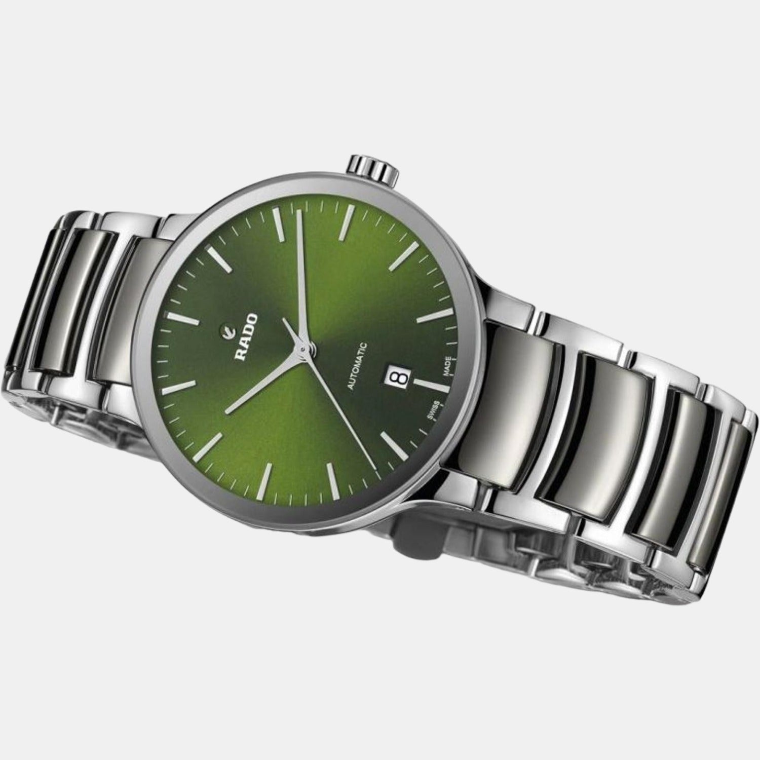 rado-stainless-steel-green-analog-male-watch-r30010312