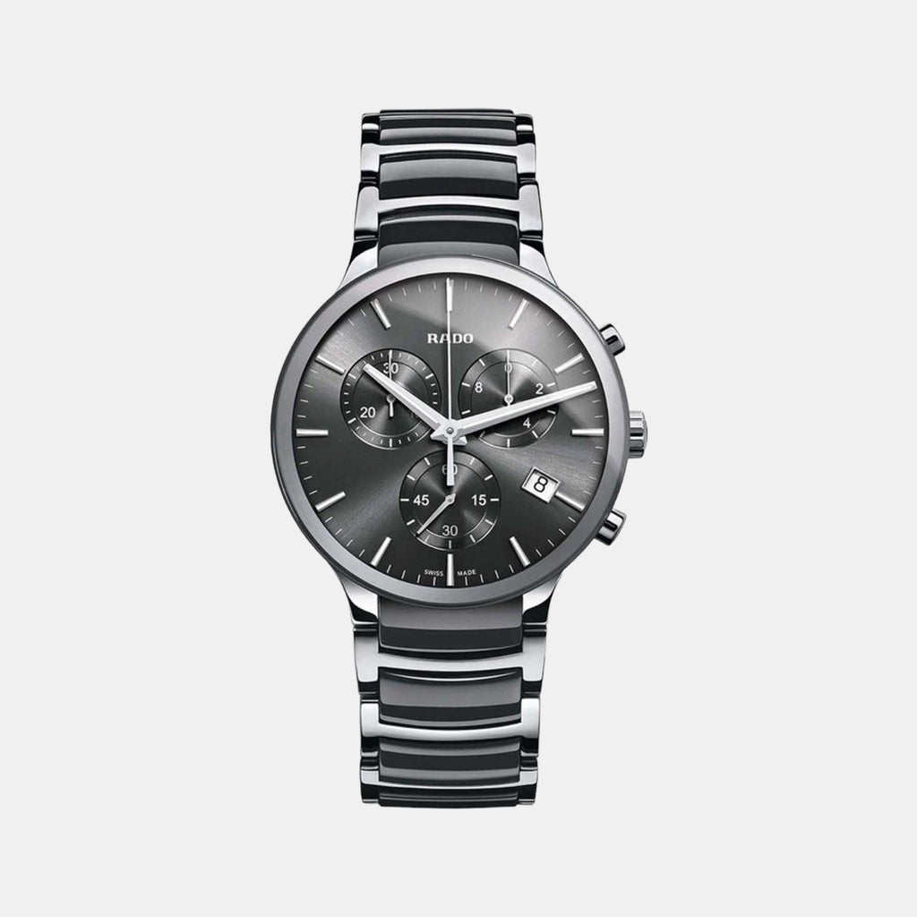 Rado Round Black Chronograph watch