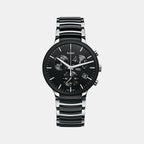 Rado Round Black Chronograph watch