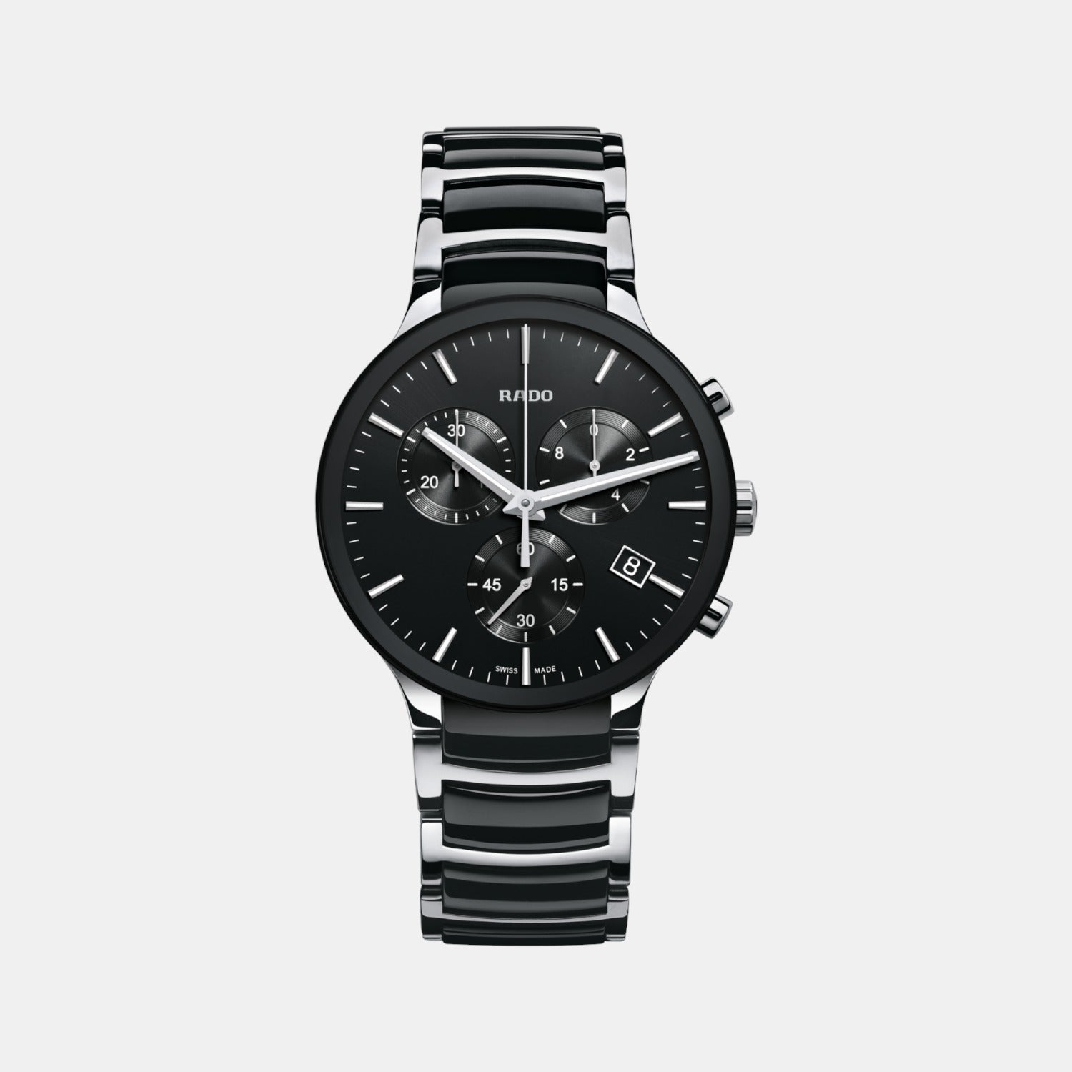 Rado Round Black Chronograph watch