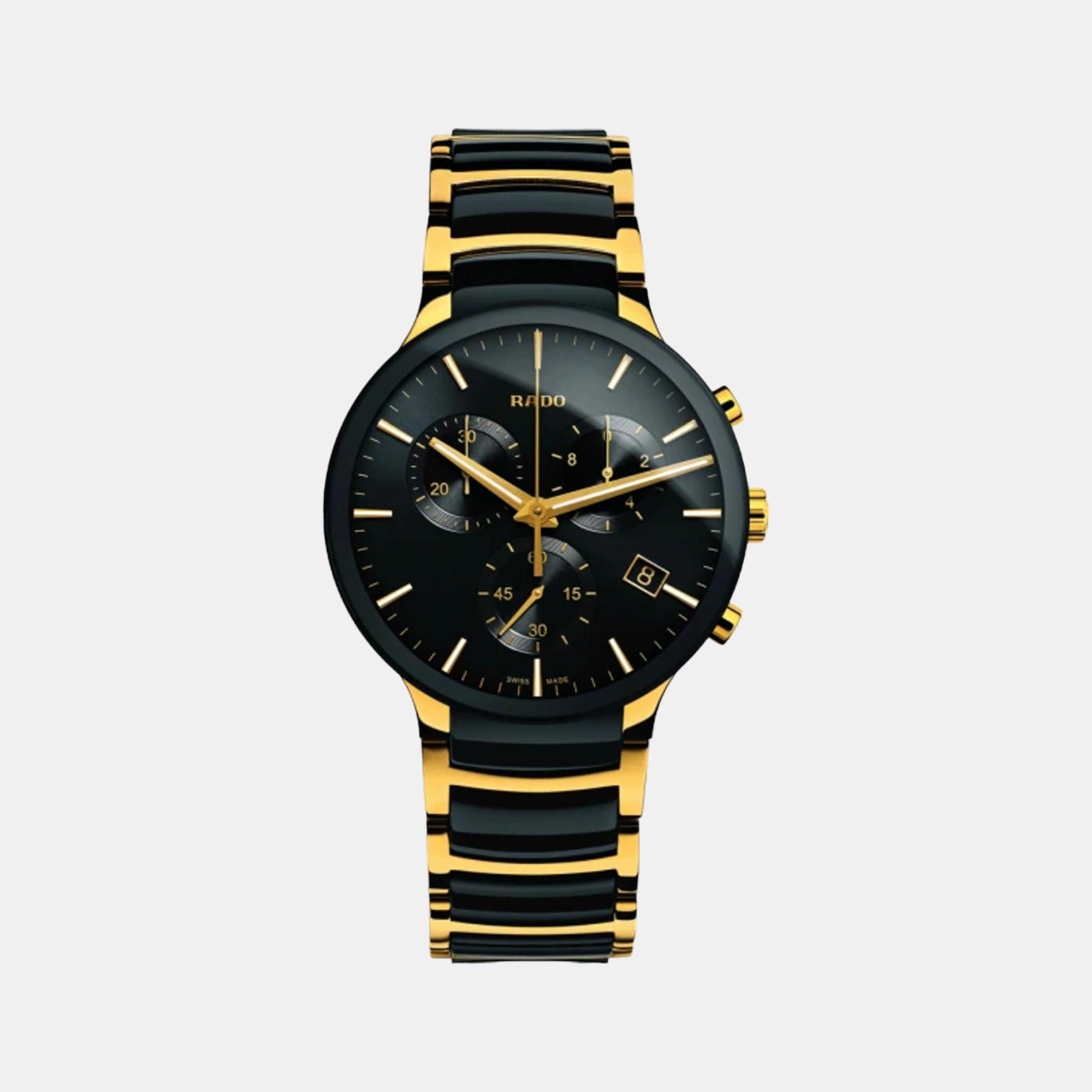 Rado Round Black Chronograph watch