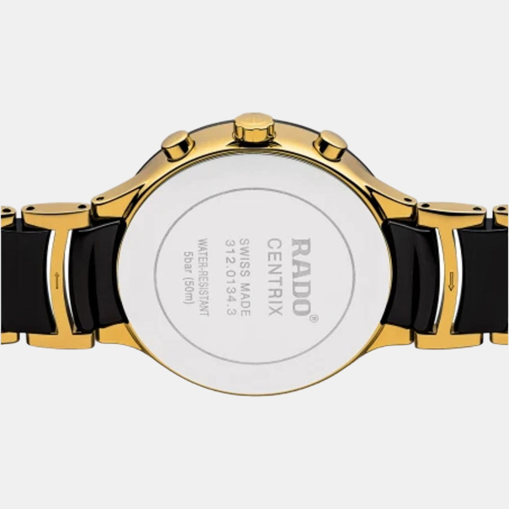 Rado Men Round Black watch