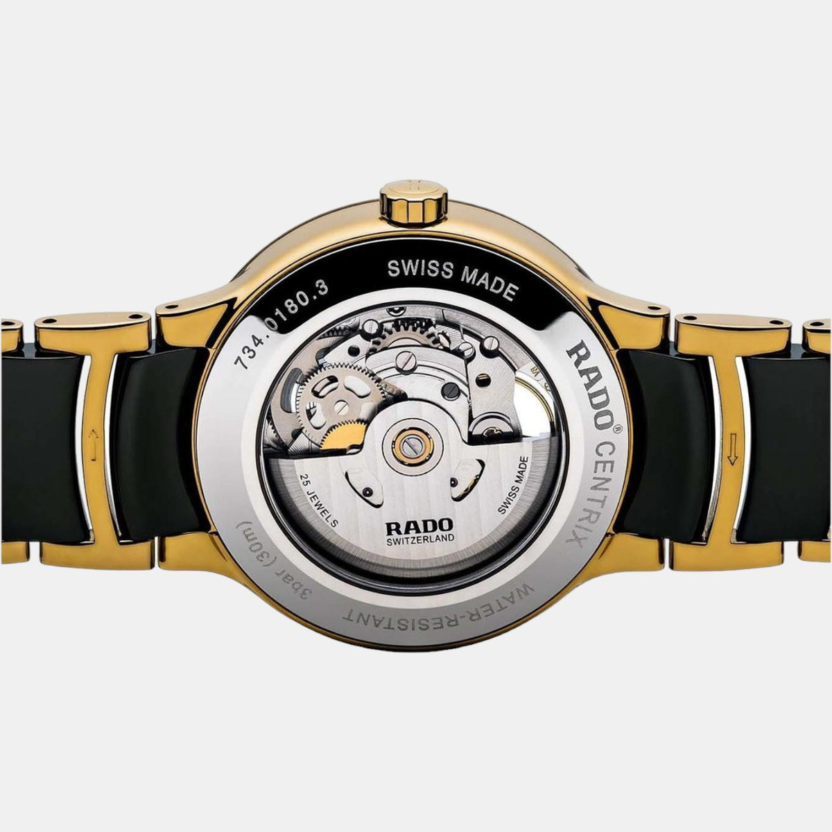 Rado Unisex Round Black watch