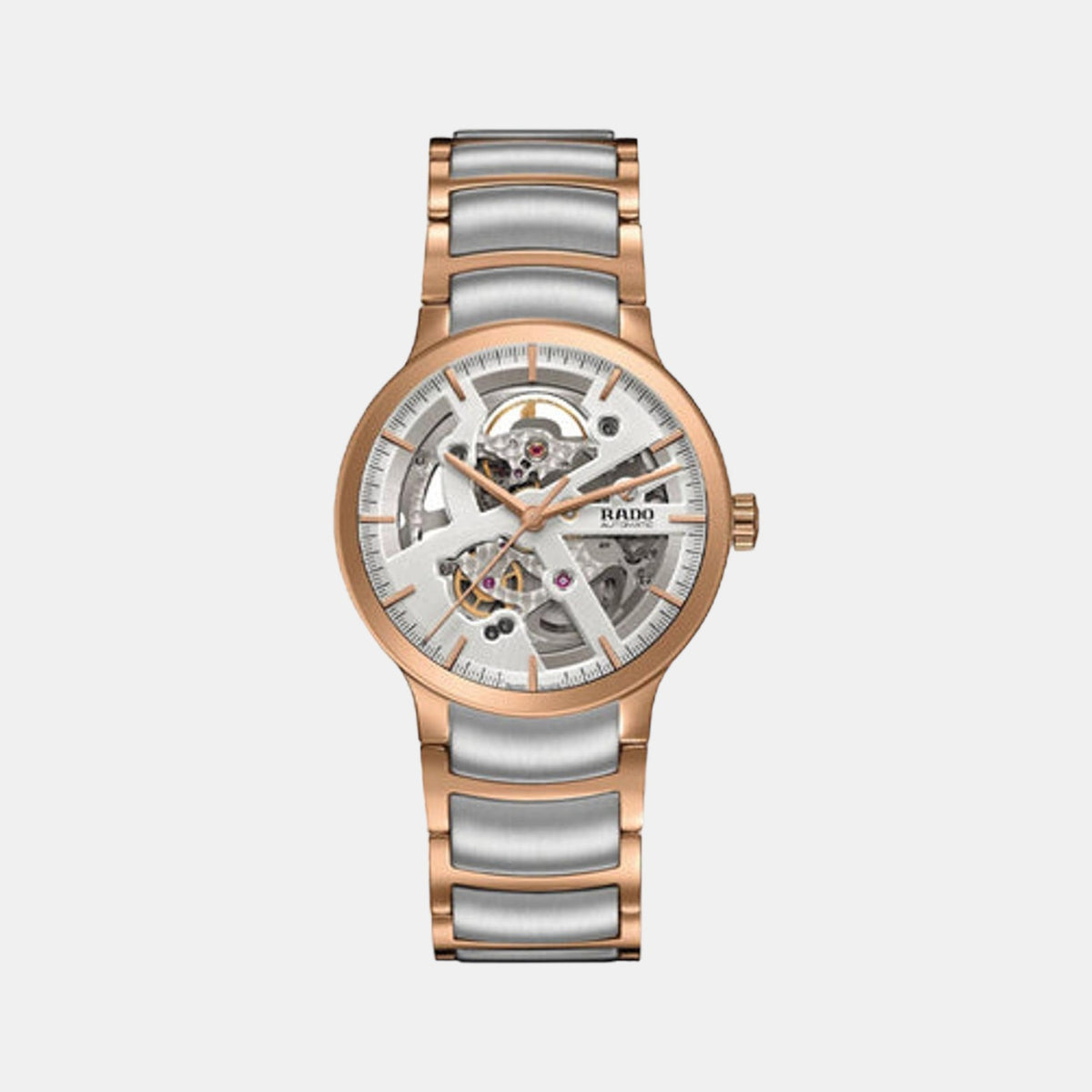 Rado Round Silver Analog watch
