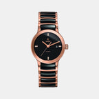 Rado Round Black Analog watch