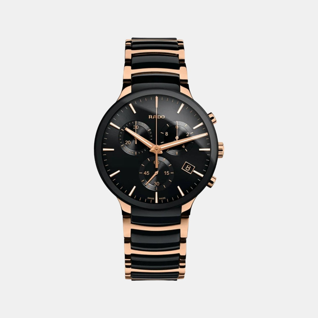 Rado Round Black Chronograph watch