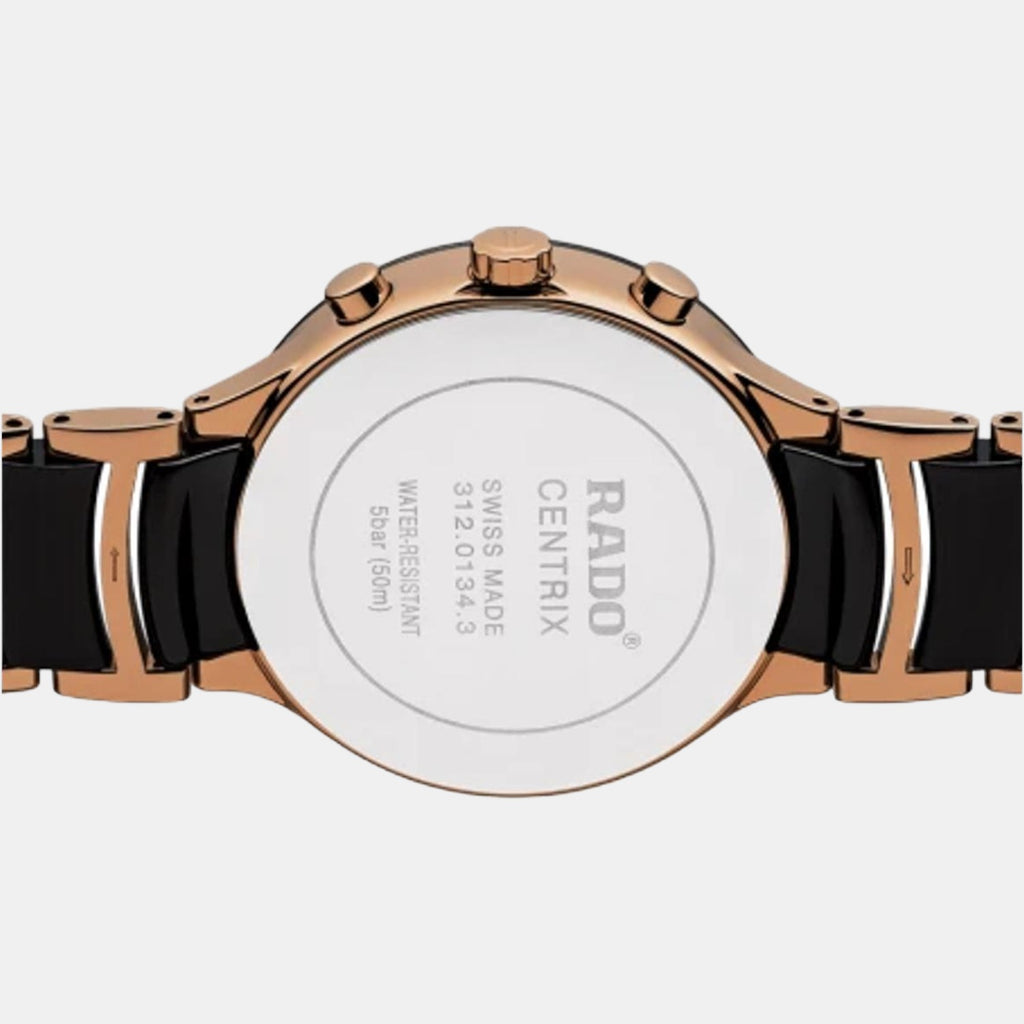 Rado Men Round Black watch