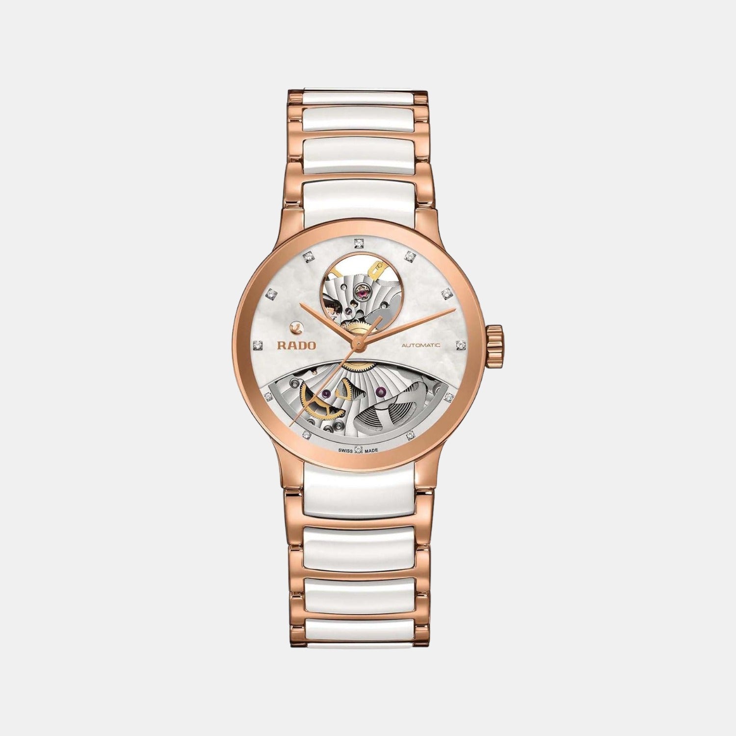 rado-stainless-steel-white-analog-female-watch-r30248902