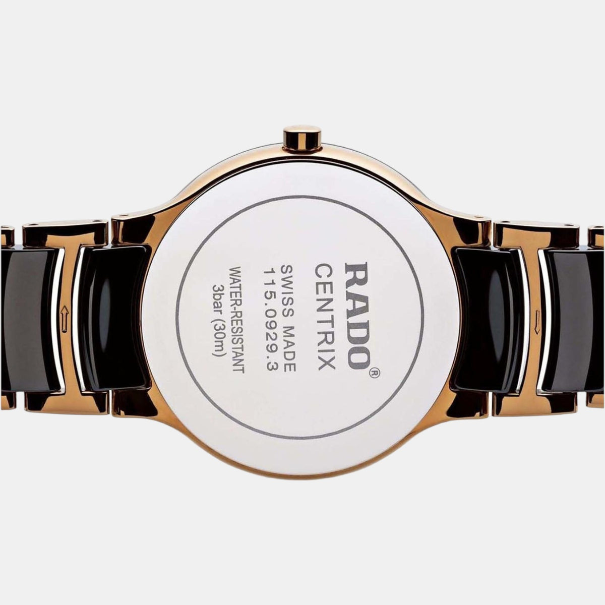 Rado Men Round Black watch