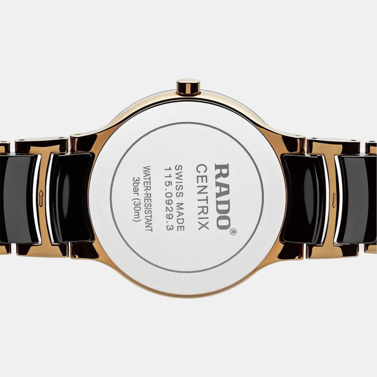 Rado Men Round Black watch
