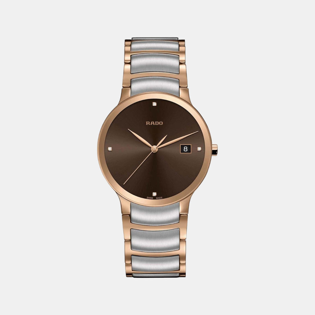 Rado Round Brown Analog watch
