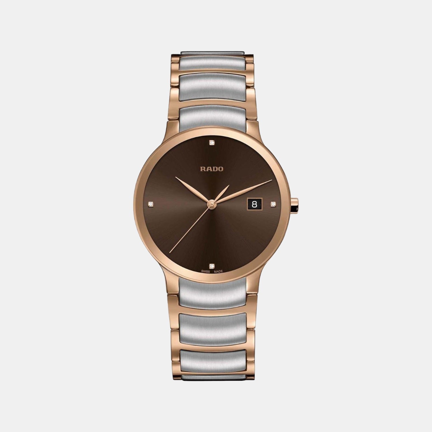 Rado Round Brown Analog watch