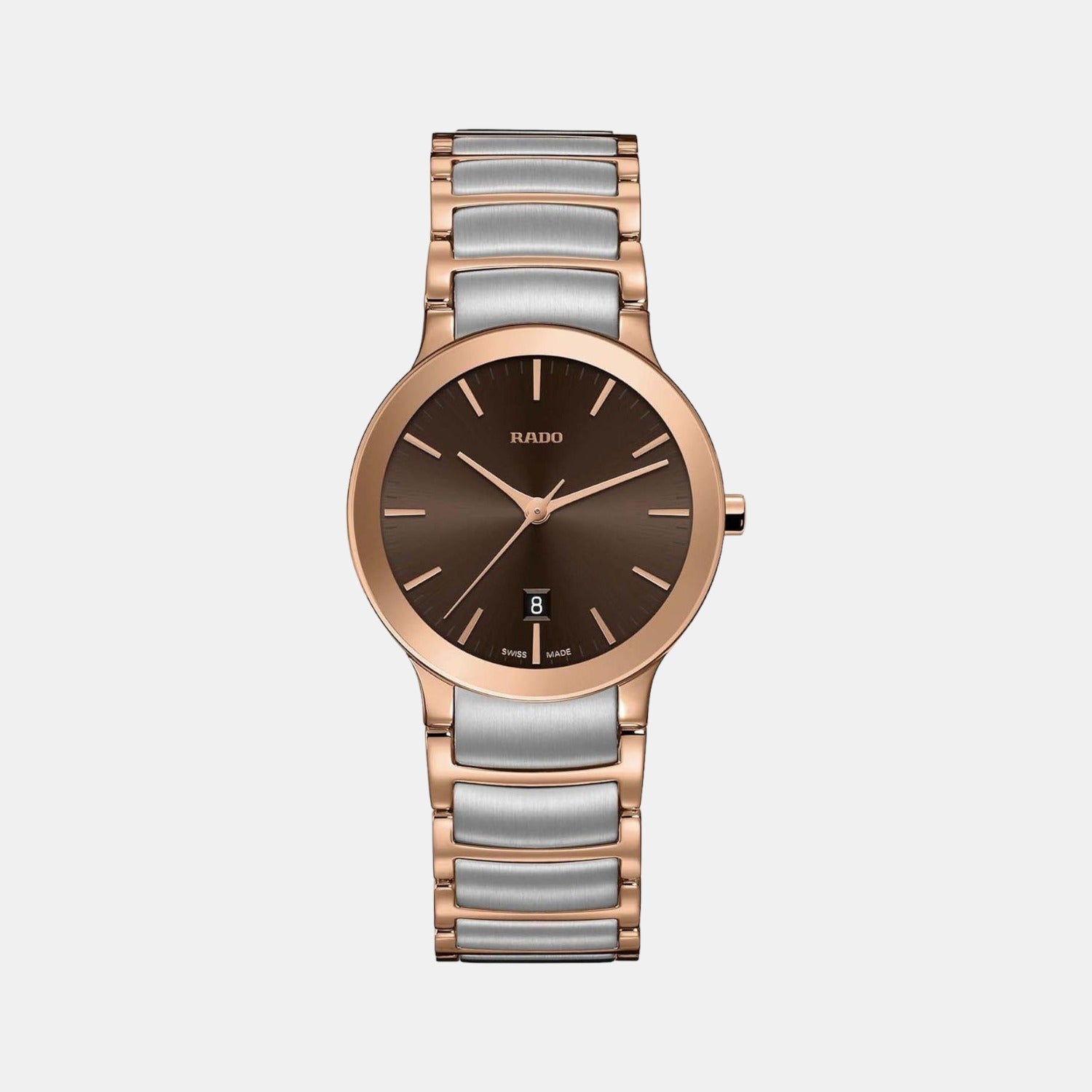 Rado Round Brown Analog watch