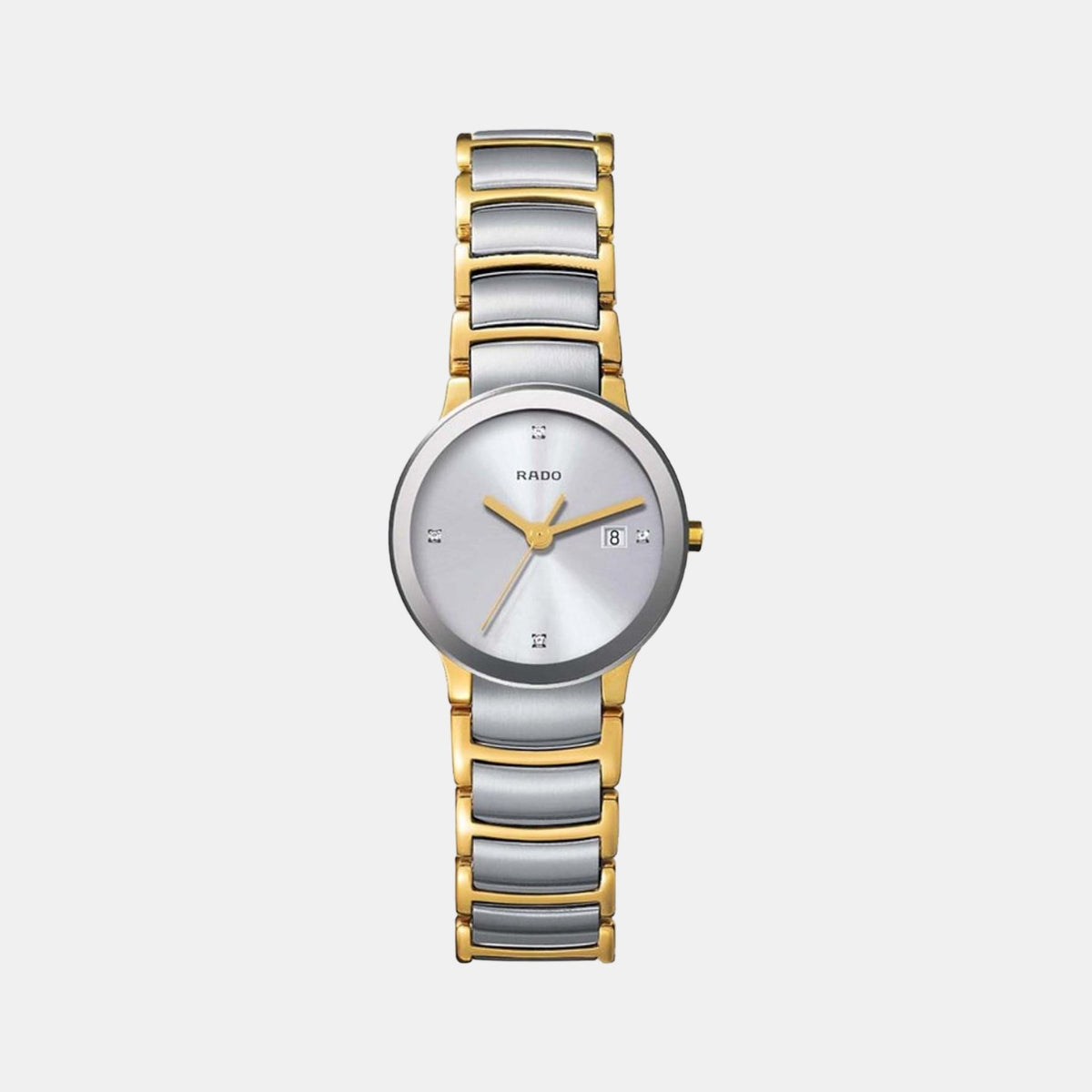 Rado Round Silver Analog watch