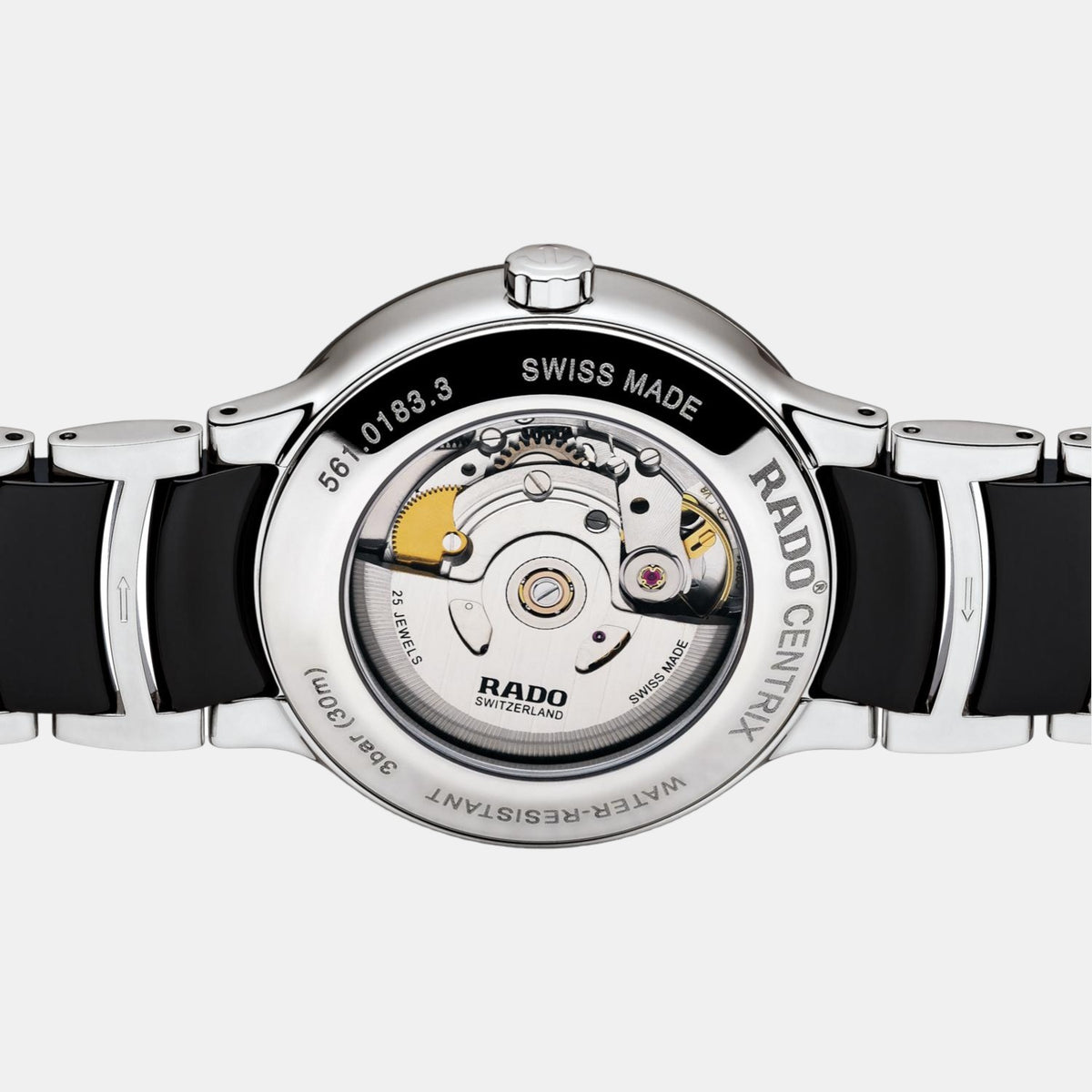 Rado Unisex Round Black watch