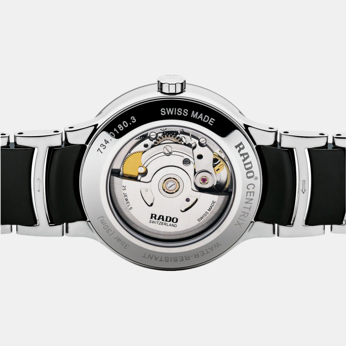 Rado Unisex Round Black watch