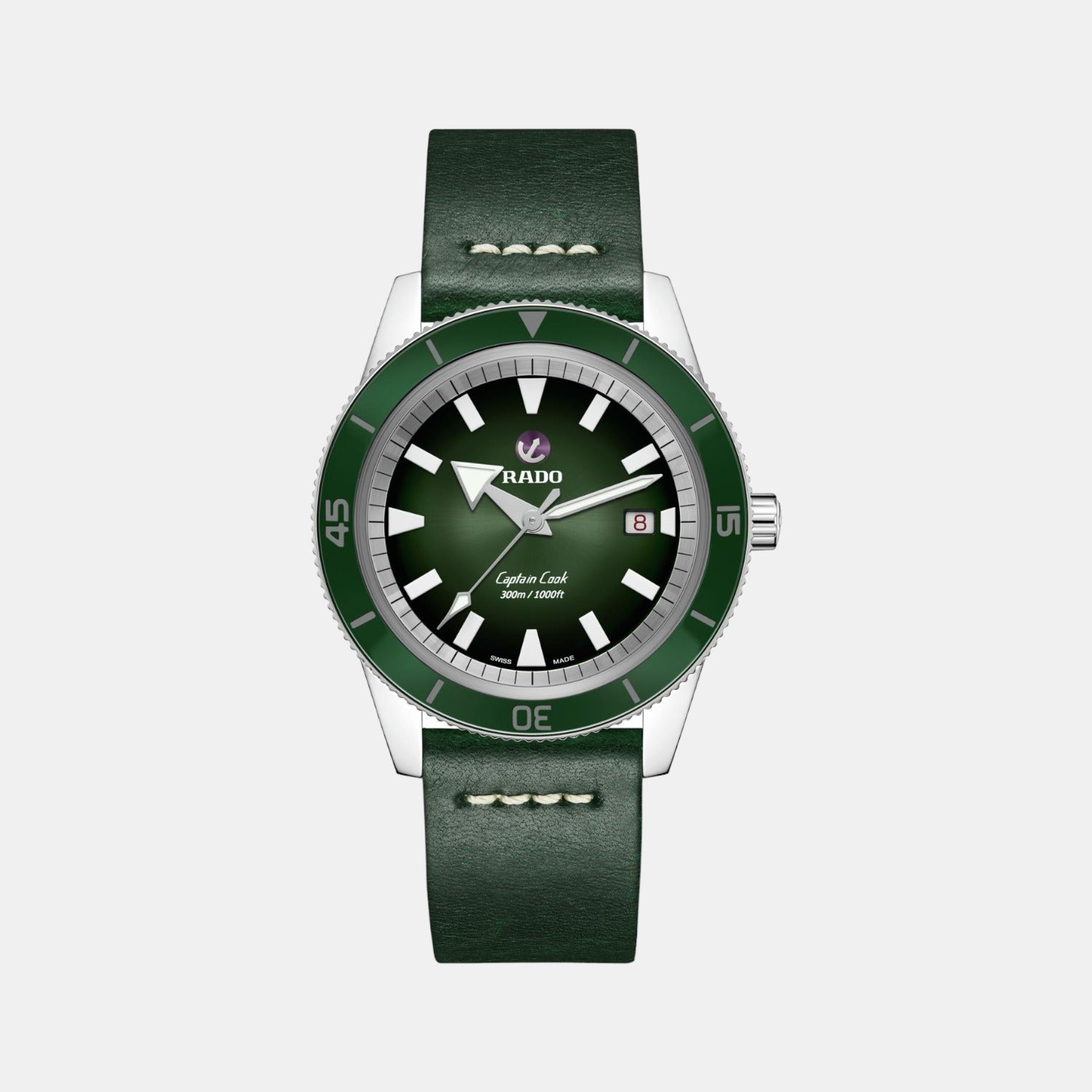 Rado Round Green Analog watch