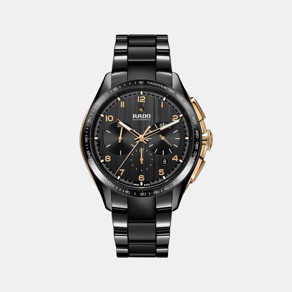 Rado Round Black Chronograph watch