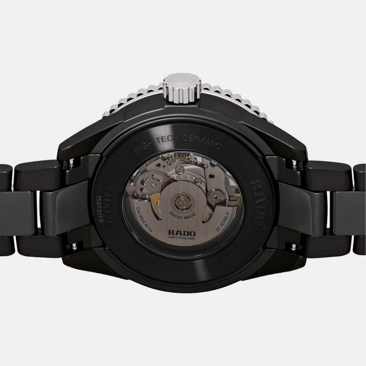 Rado Men Round Black watch