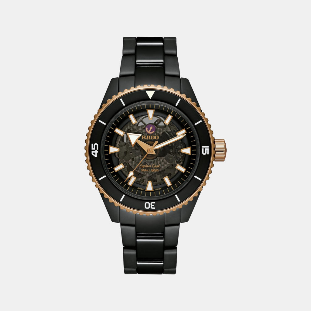 Rado Round Black Analog watch
