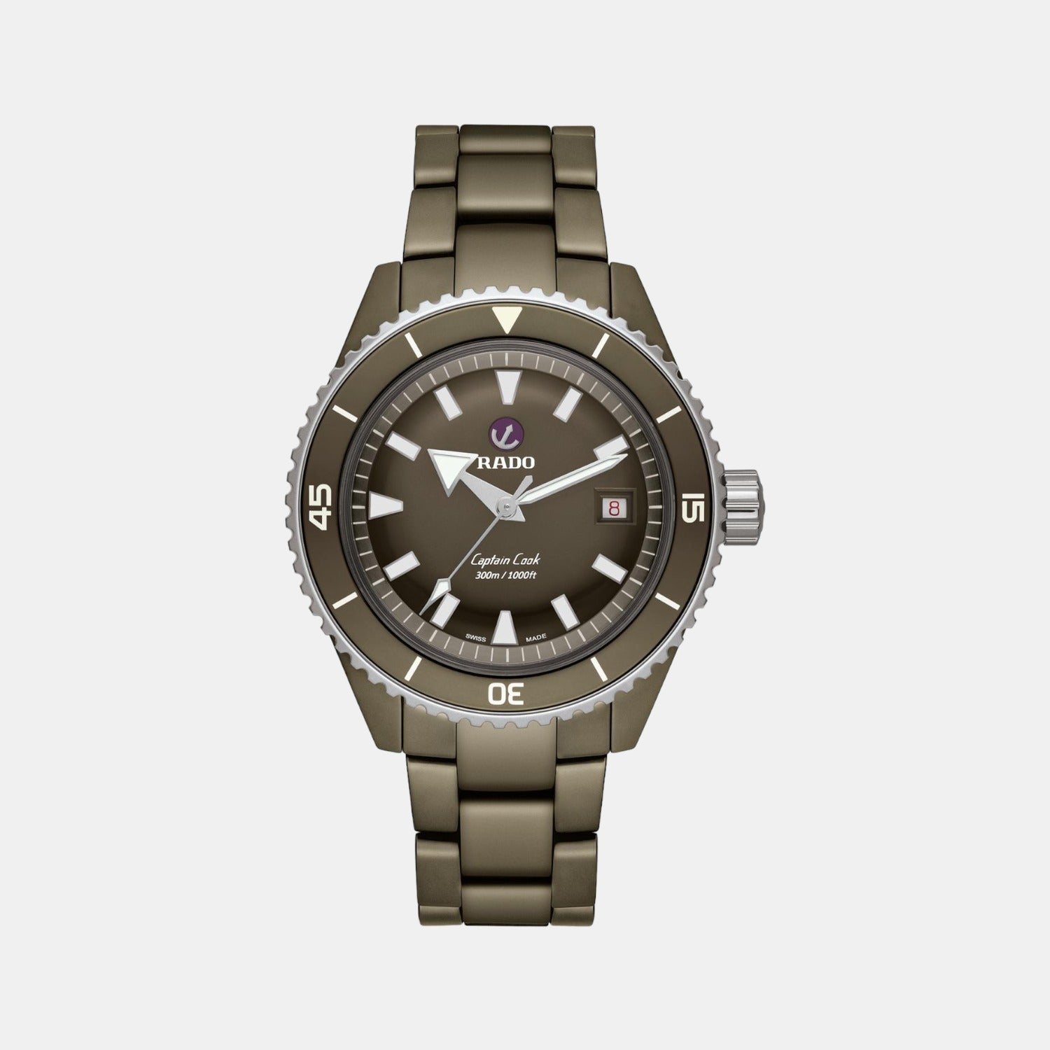 Rado Round Green Analog watch