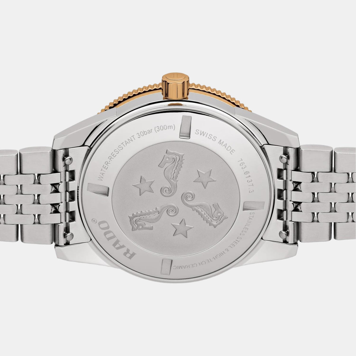 Rado Men Round Black watch