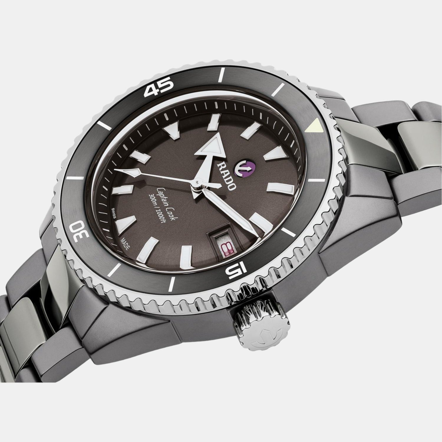 Rado captain cook discount grey