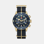 Rado Round Blue Chronograph watch