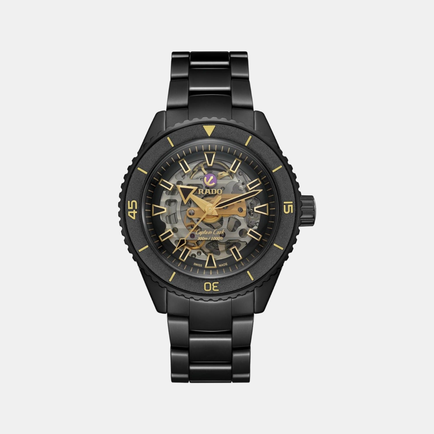 Rado Round Black Analog watch