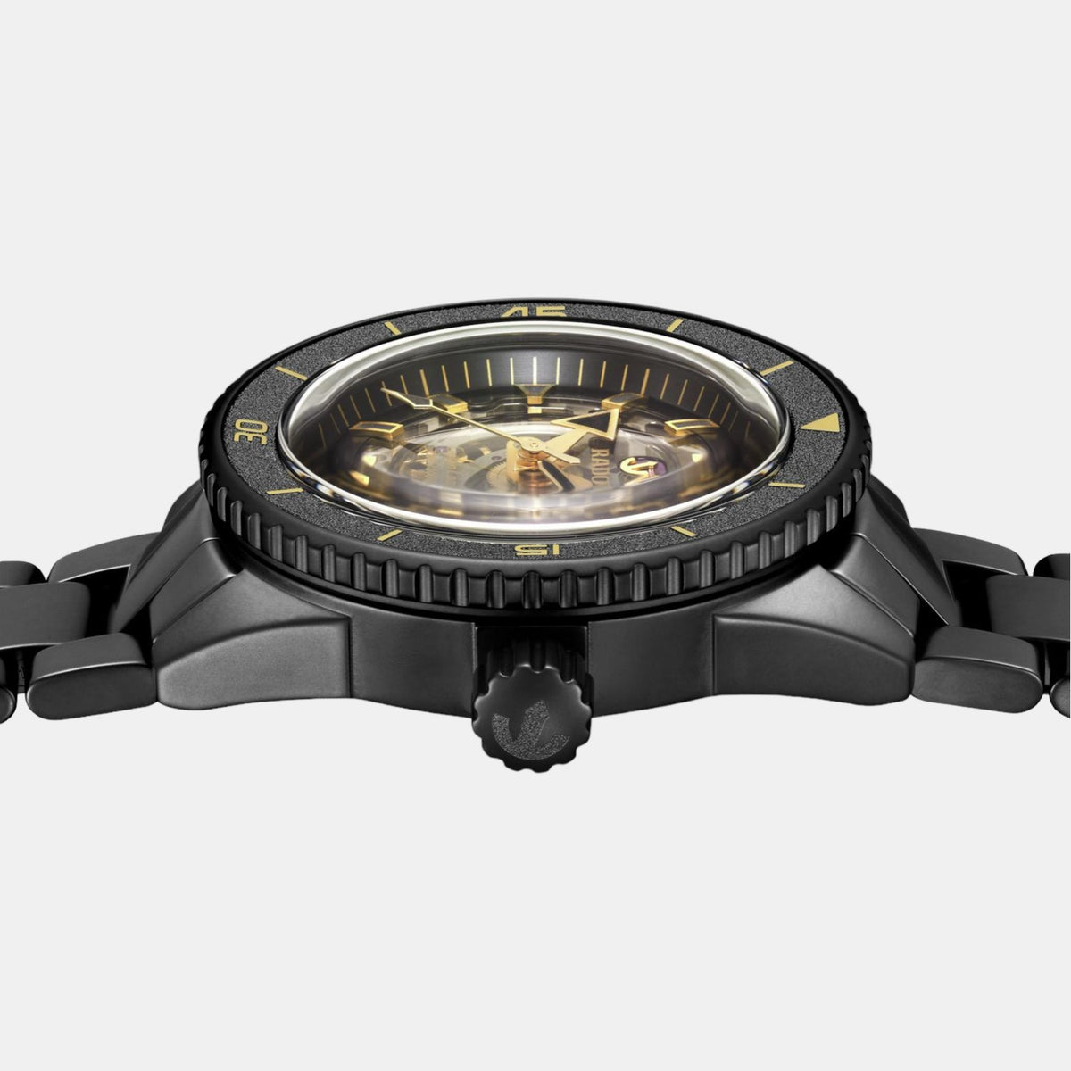 Rado Men Round Black watch