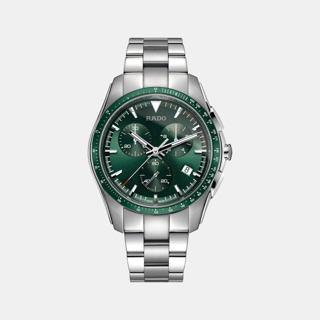 Rado Round Green Chronograph watch