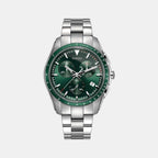 Rado Round Green Chronograph watch