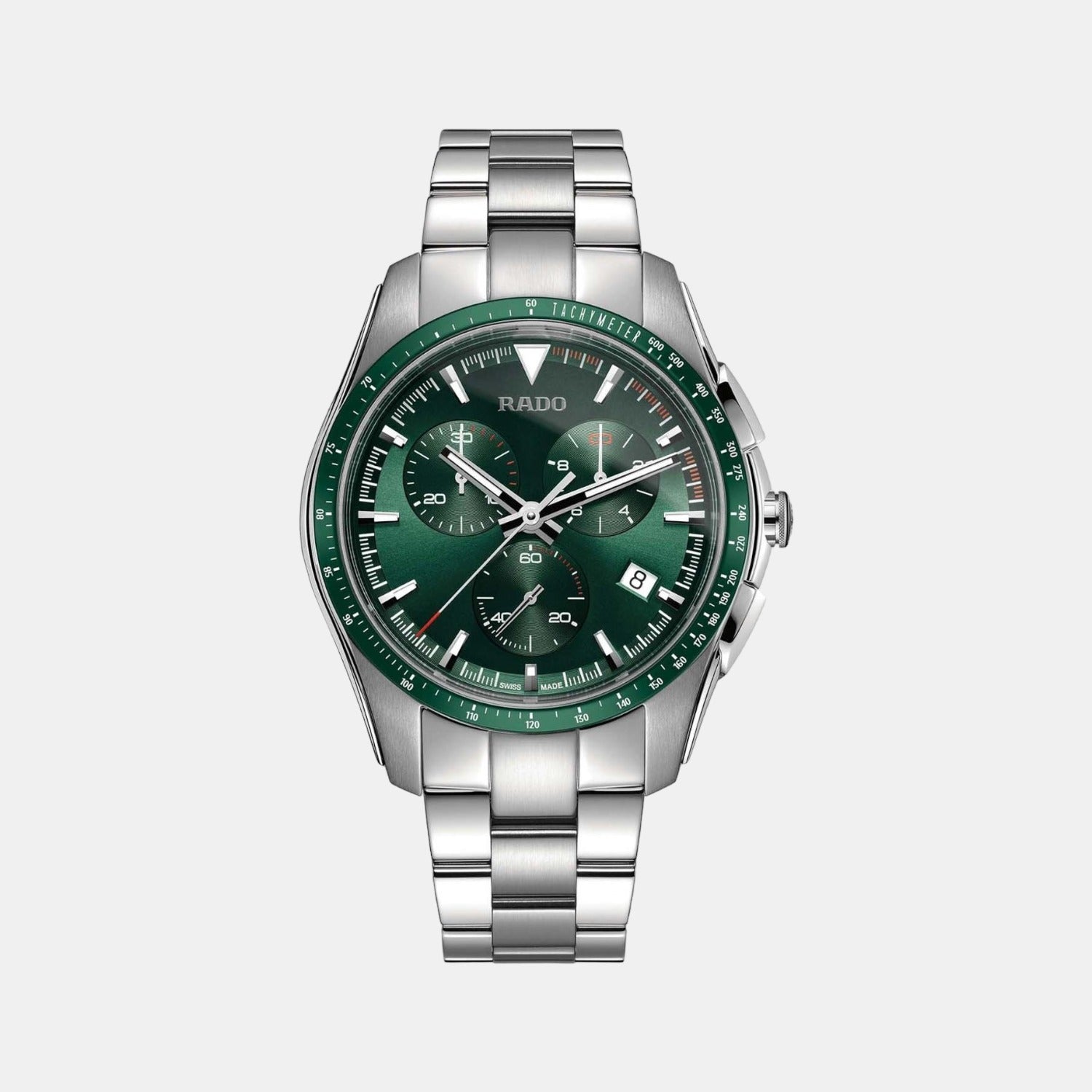 Rado Round Green Chronograph watch
