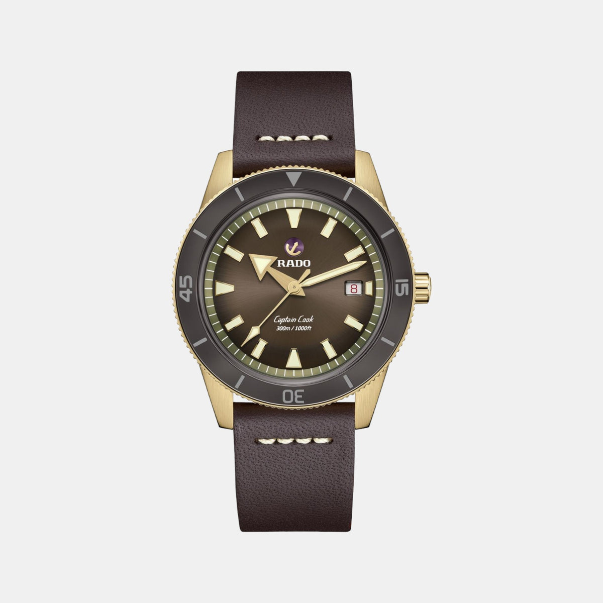 Rado Round Brown Analog watch