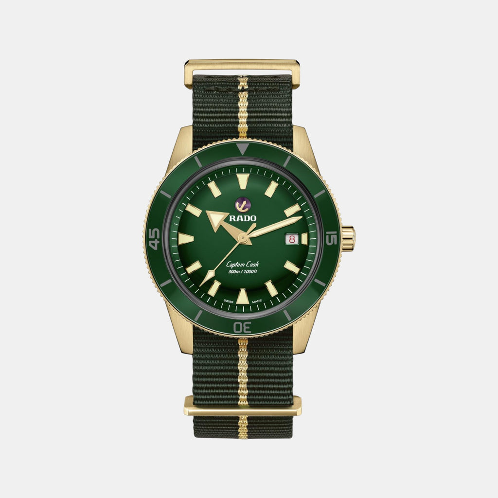 Rado Round Green Analog watch